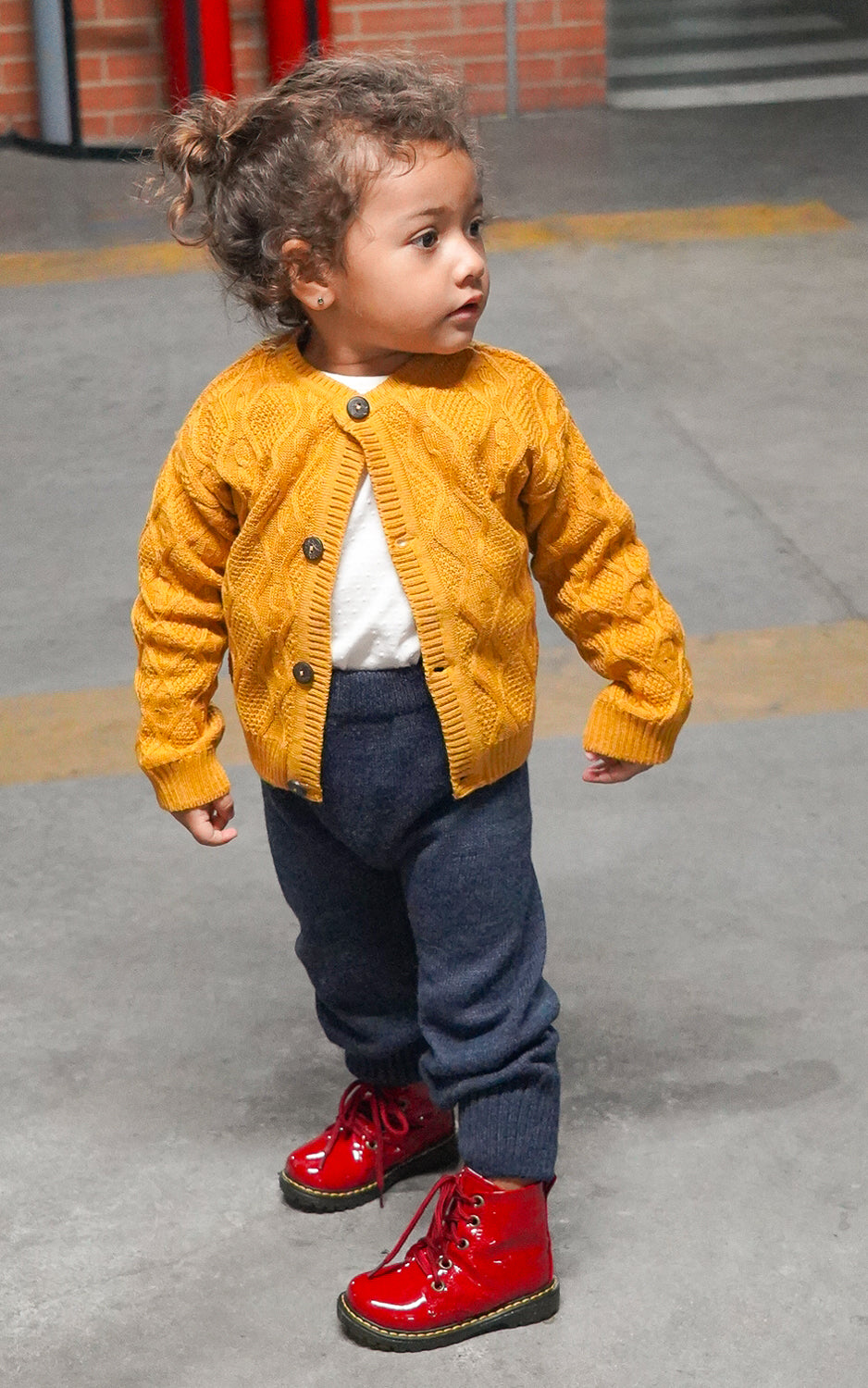 CARDIGAN BELEN MOSTAZA