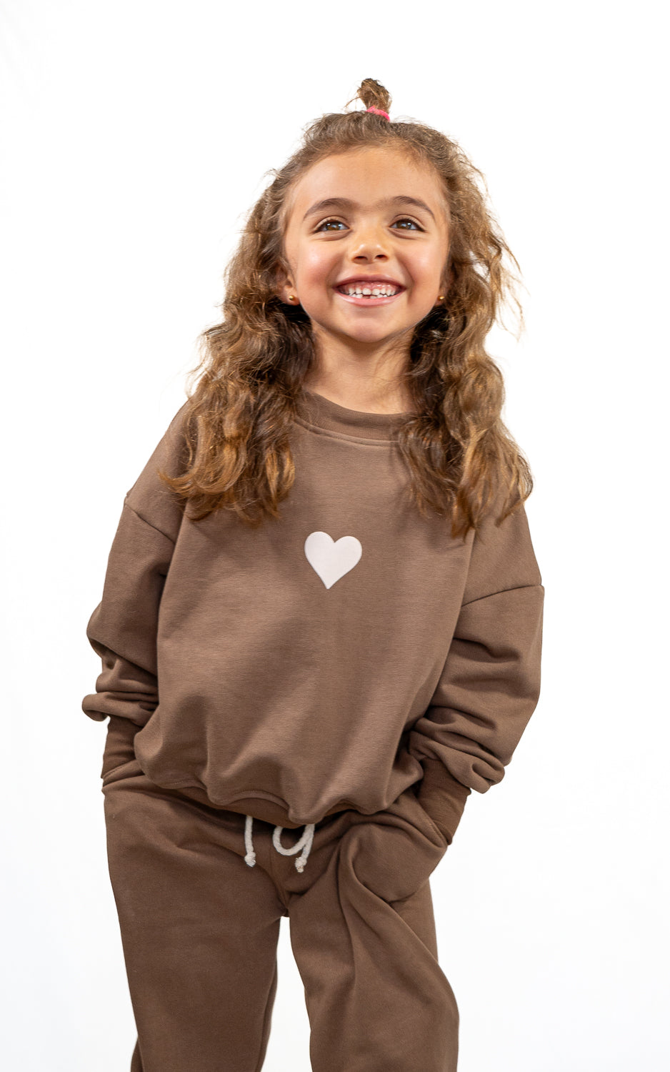 CONJUNTO DE SUDADERA CORAZON