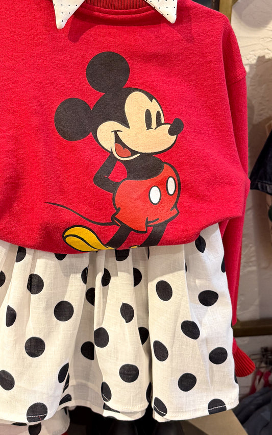 BEISBOLERA MICKEY ROJA