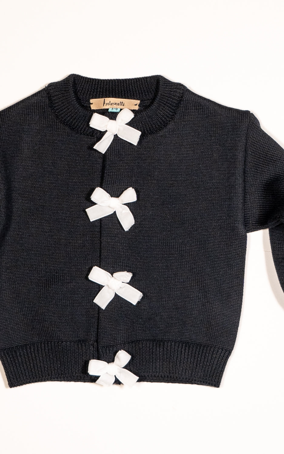 CARDIGAN AITANA NEGRO LAZOS