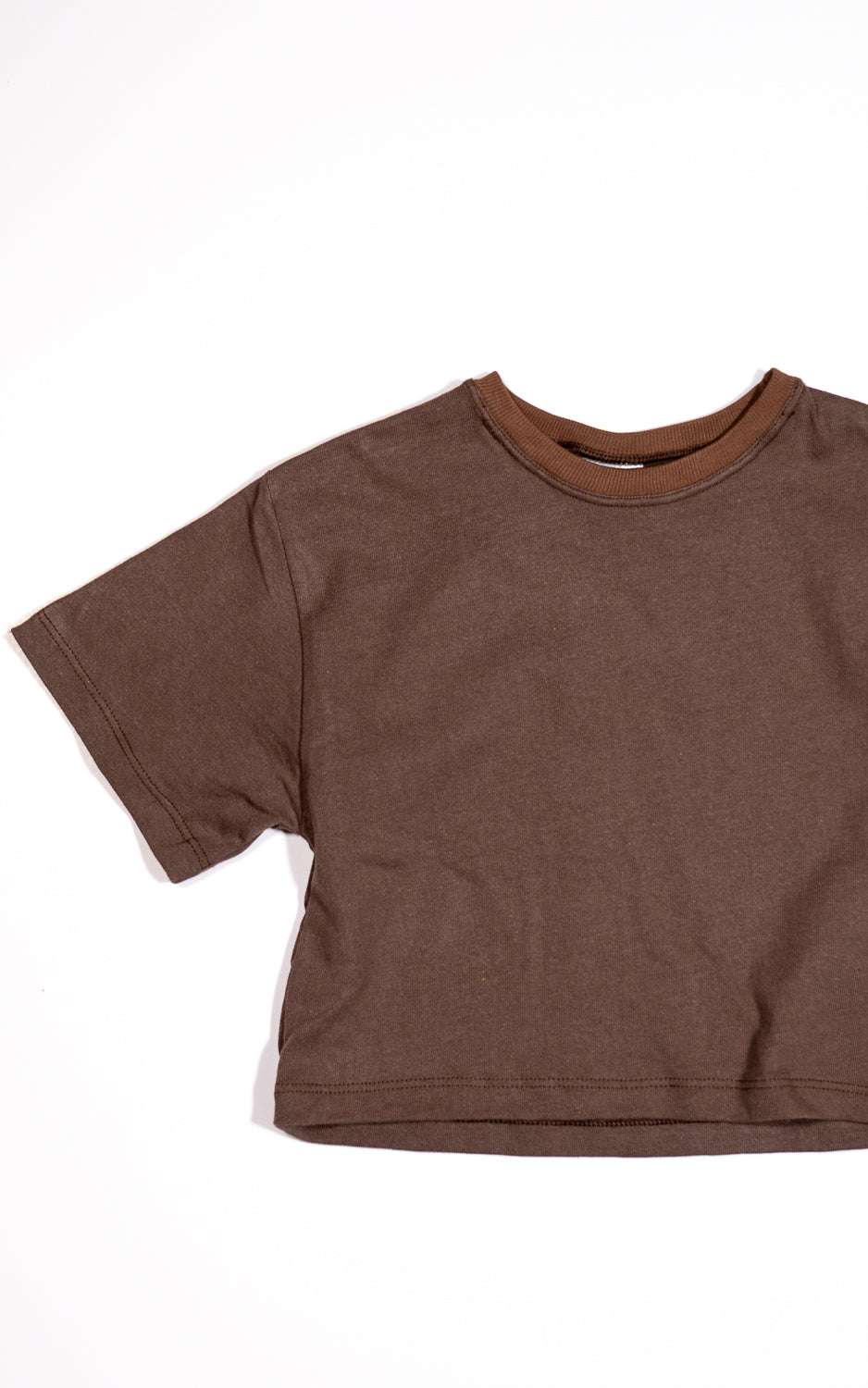 CAMISETA BASICA CHOCOLATE