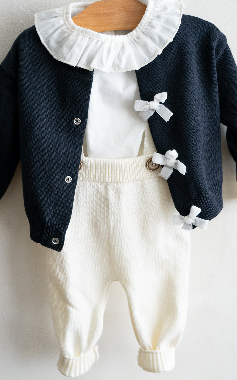 CARDIGAN AITANA NEGRO LAZOS