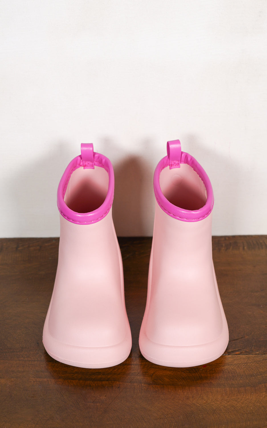 BOTAS DE LLUVIA ROSA