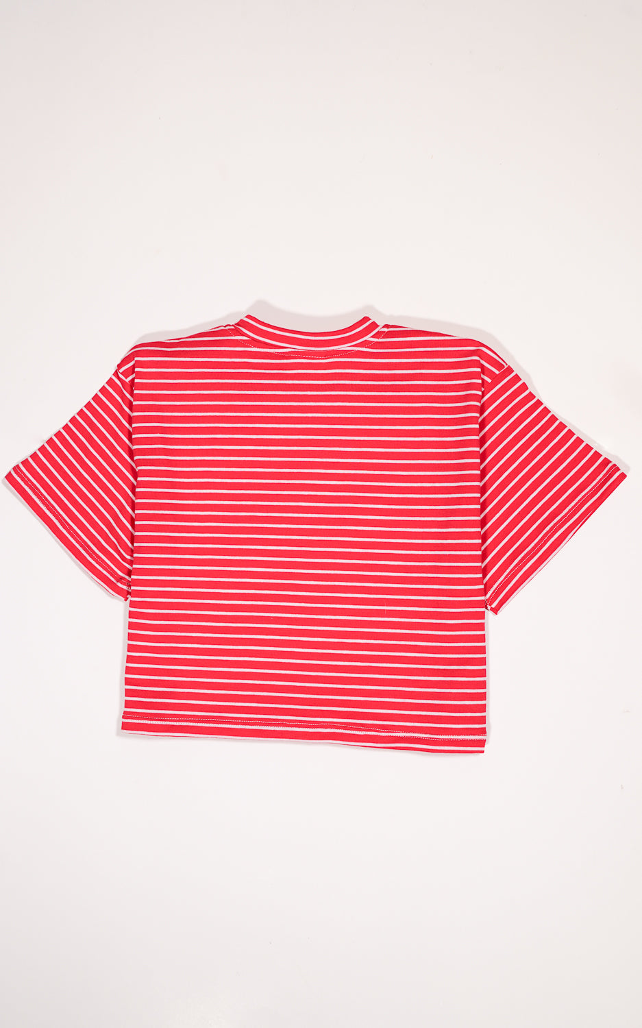 CAMISETA RAYAS ROJA