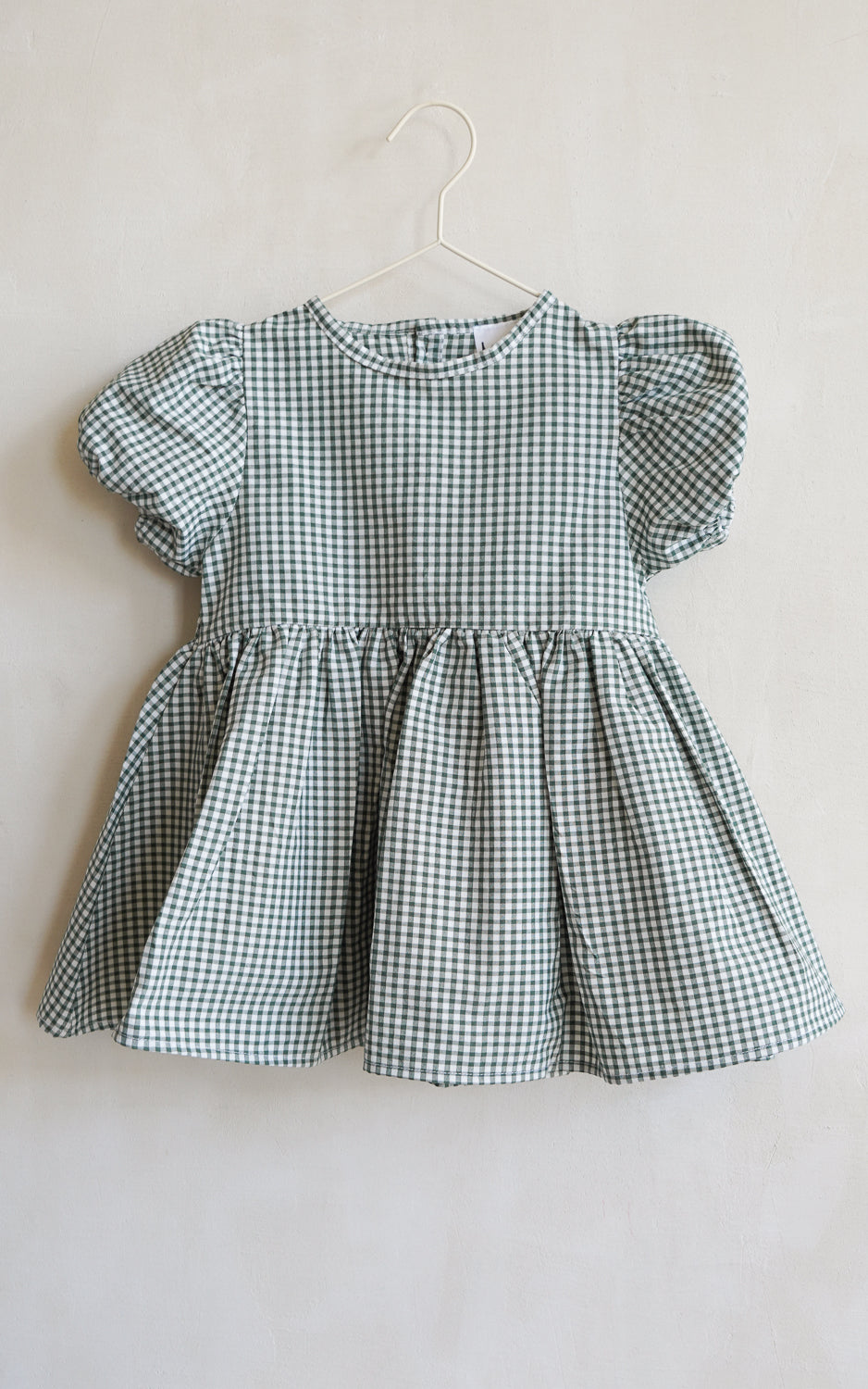 VESTIDO VICHY VERDE