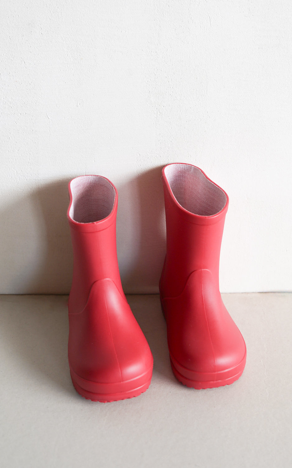 BOTITAS DE LLUVIA ROJAS