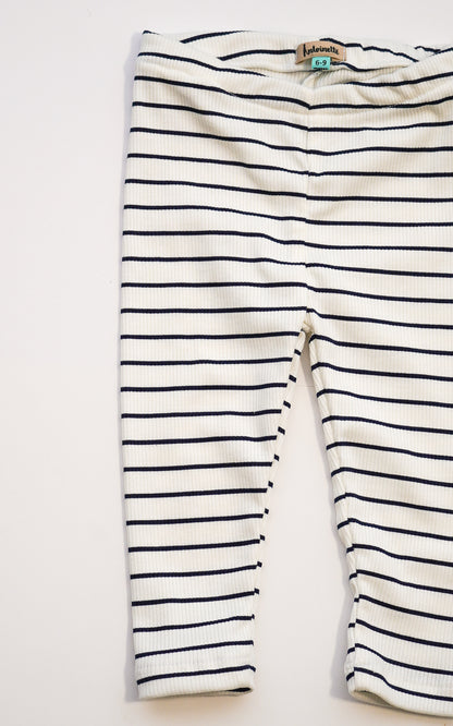 LEGGINS RIB RAYAS MARINERAS