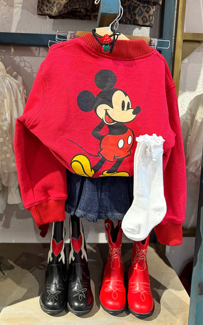 BEISBOLERA MICKEY ROJA