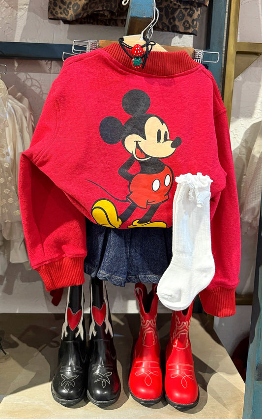 BEISBOLERA MICKEY ROJA