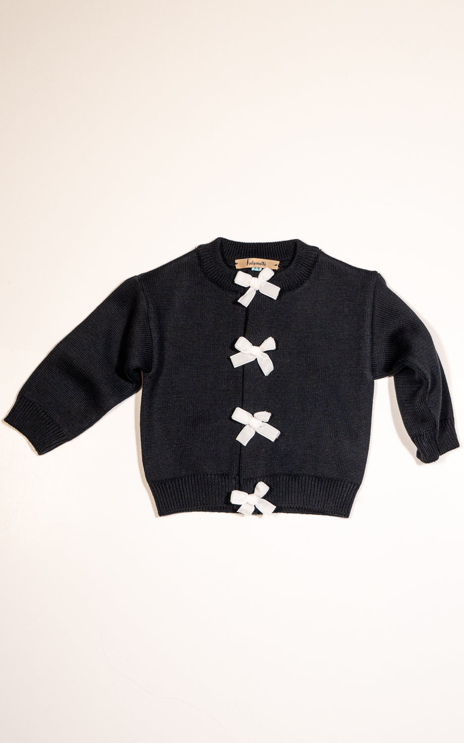 CARDIGAN AITANA NEGRO LAZOS