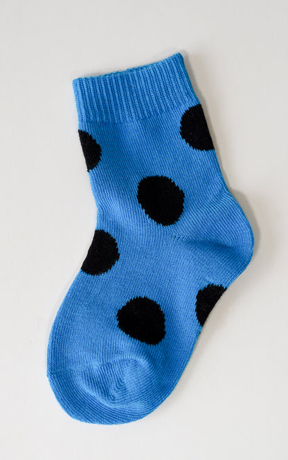 MEDIAS CANDY LUNARES AZUL