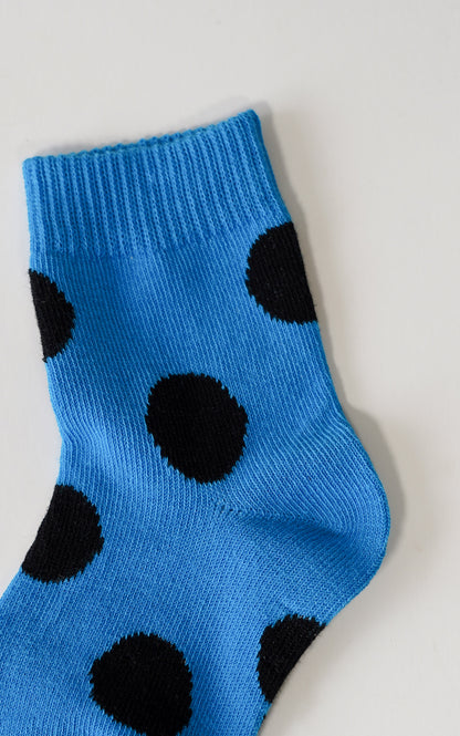 MEDIAS CANDY LUNARES AZUL
