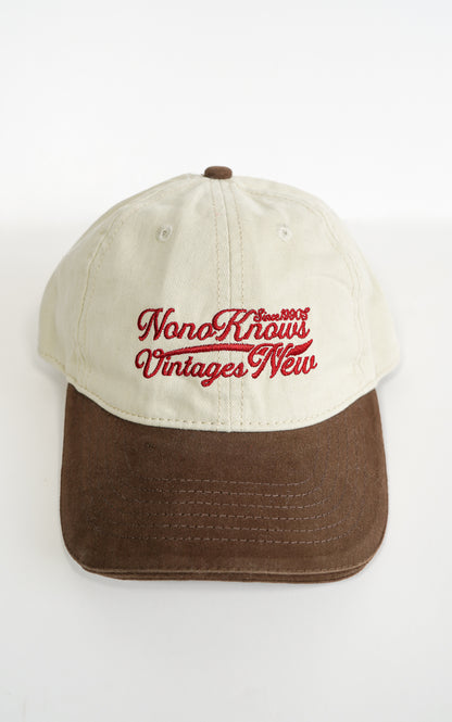 GORRA BEISBOLERA BEIGE