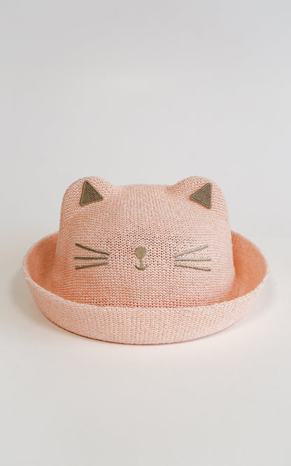 SOMBRERO GATO ROSA
