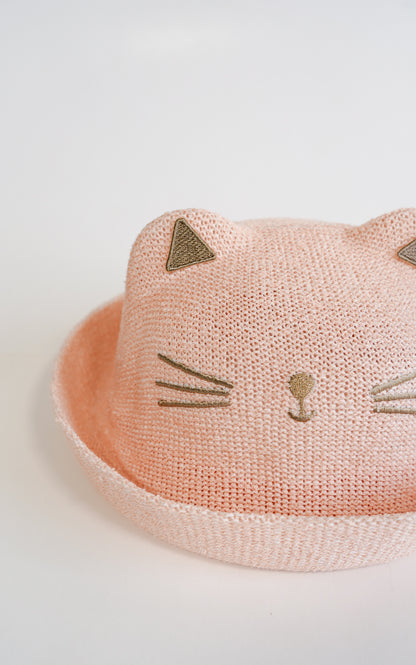 SOMBRERO GATO ROSA
