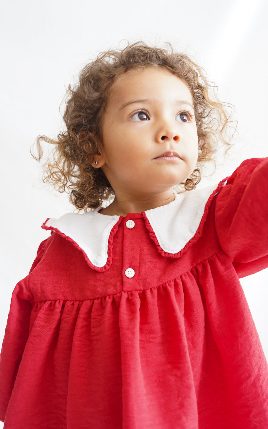 VESTIDO CONCEPCION ROJO