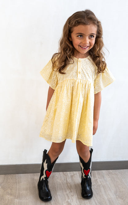 VESTIDO GENESIS AMARILLO