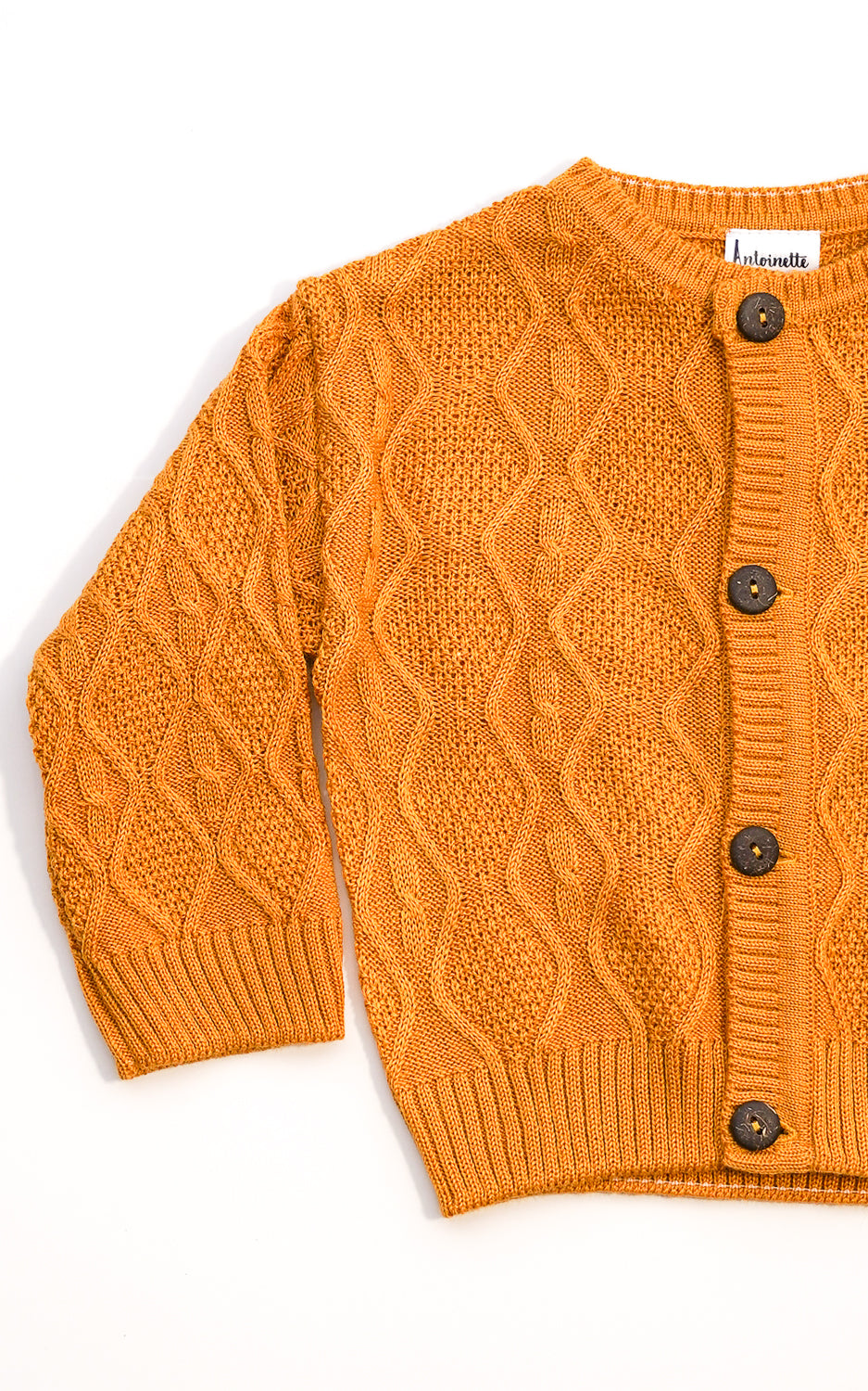 CARDIGAN BELEN MOSTAZA