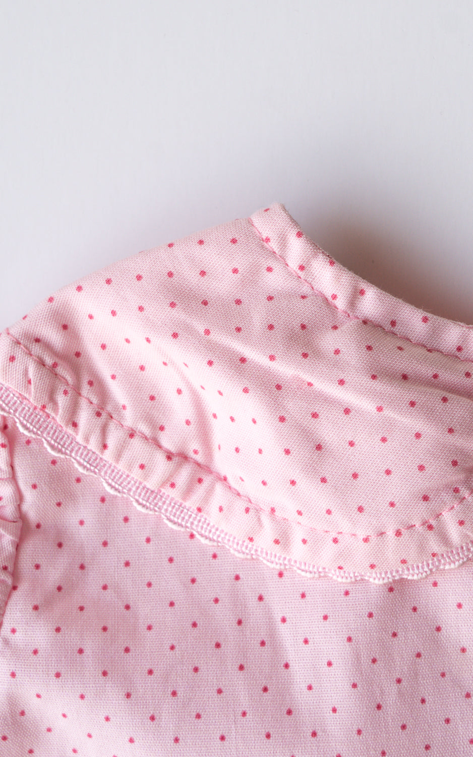VESTIDO PUNTITOS ROSA