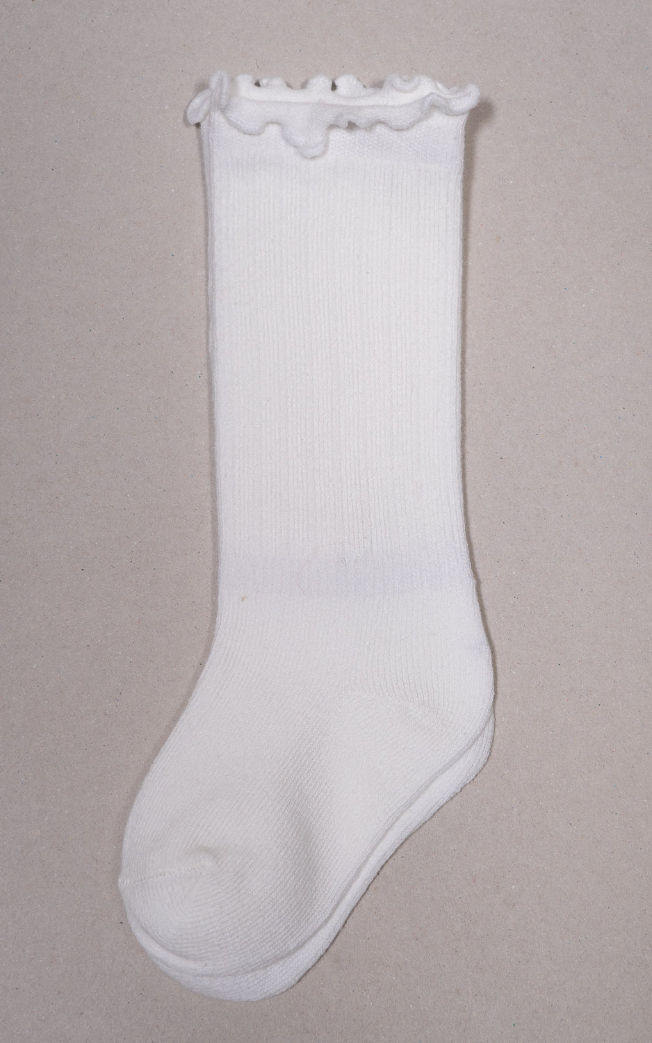 MEDIAS RIZADA BLANCA