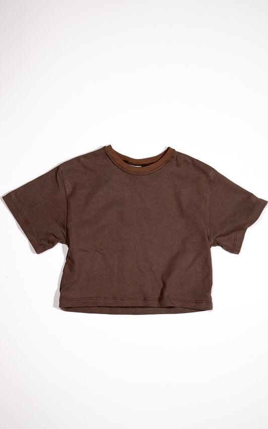 CAMISETA BASICA CHOCOLATE