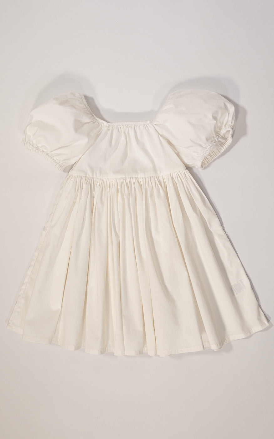VESTIDO POPELINA BLANCO
