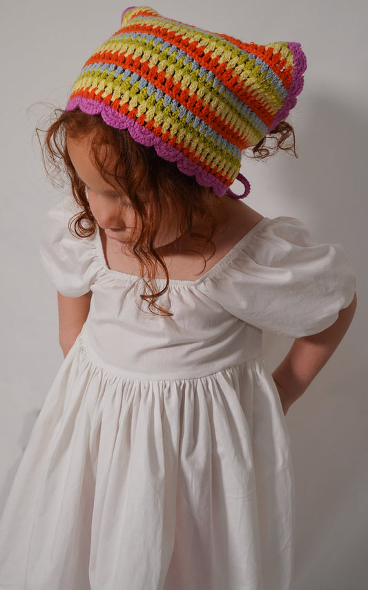 VESTIDO POPELINA BLANCO
