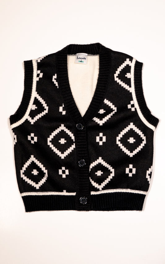 CHALECO FAUSTO NEGRO