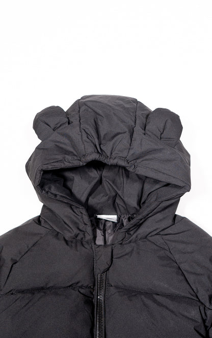PUFFER NEGRA OREJITAS