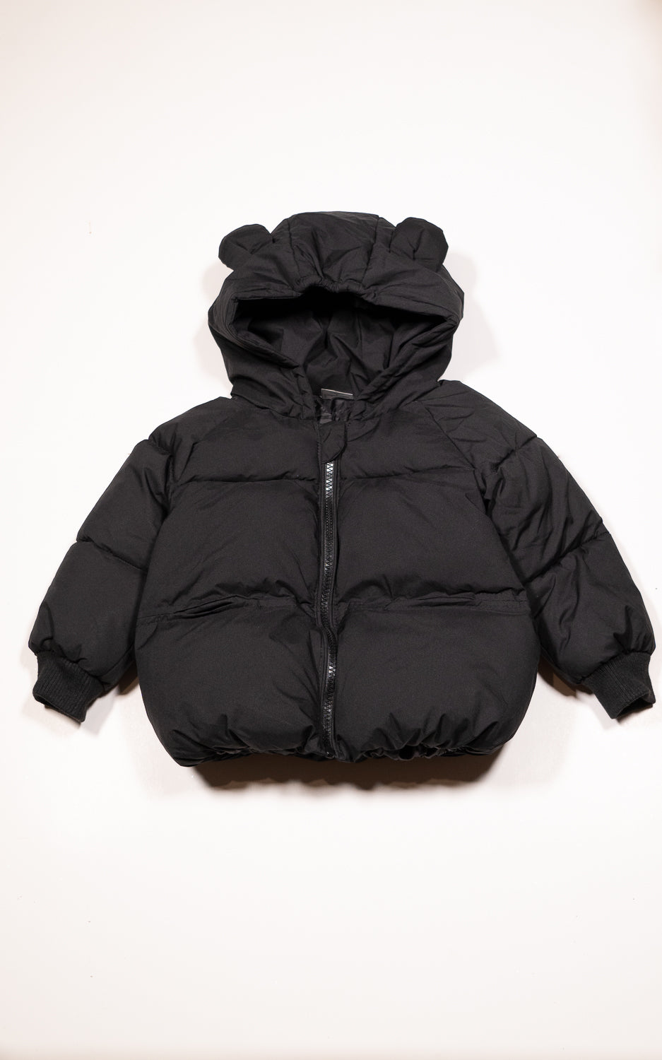 PUFFER NEGRA OREJITAS