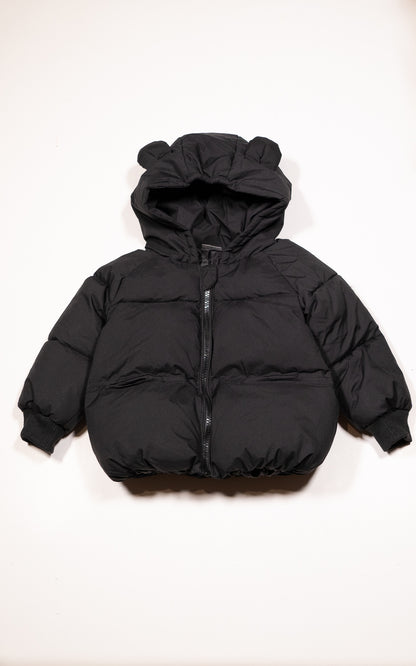 PUFFER NEGRA OREJITAS