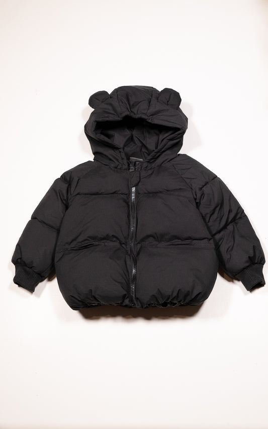 PUFFER NEGRA OREJITAS