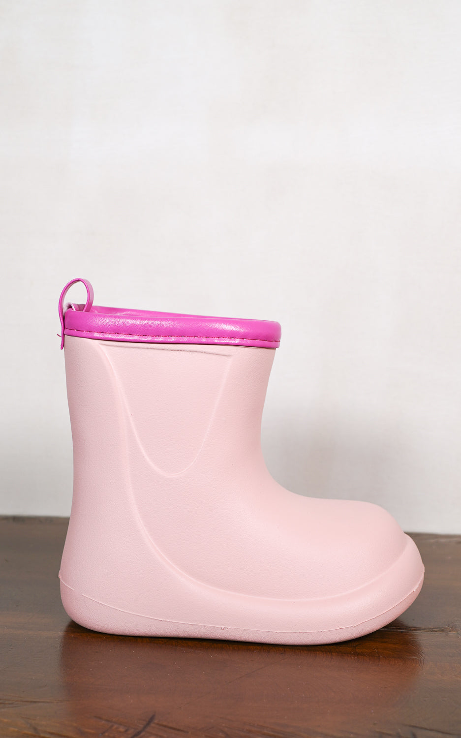 BOTAS DE LLUVIA ROSA