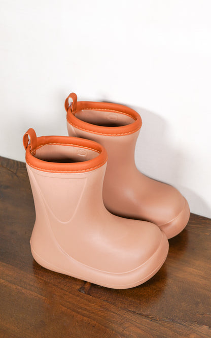 BOTAS DE LLUVIA AVELLANA