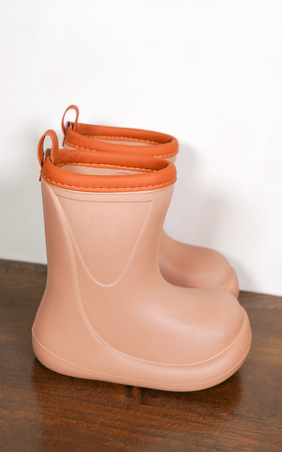BOTAS DE LLUVIA AVELLANA