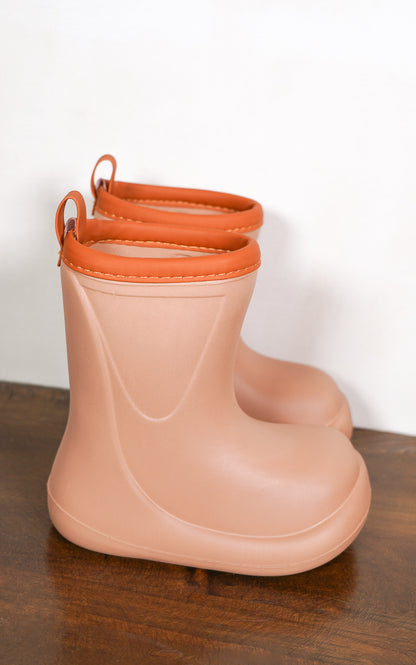 BOTAS DE LLUVIA AVELLANA