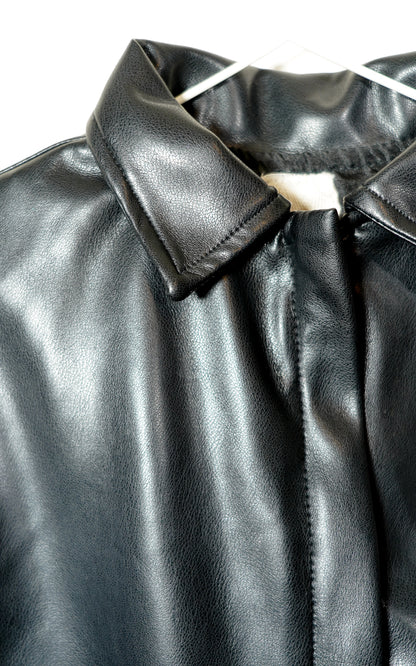 BOMBER VINTAGE NEGRA