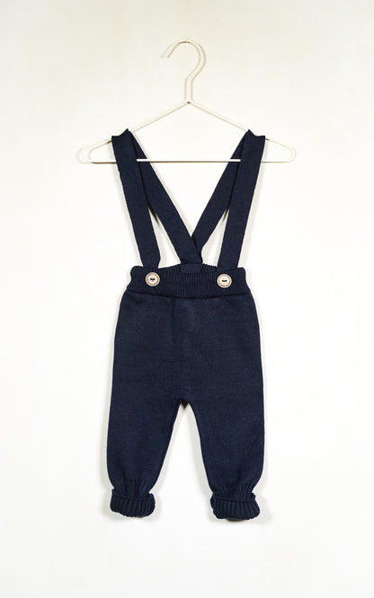 PANTALON BARBARO TIRAS AZUL