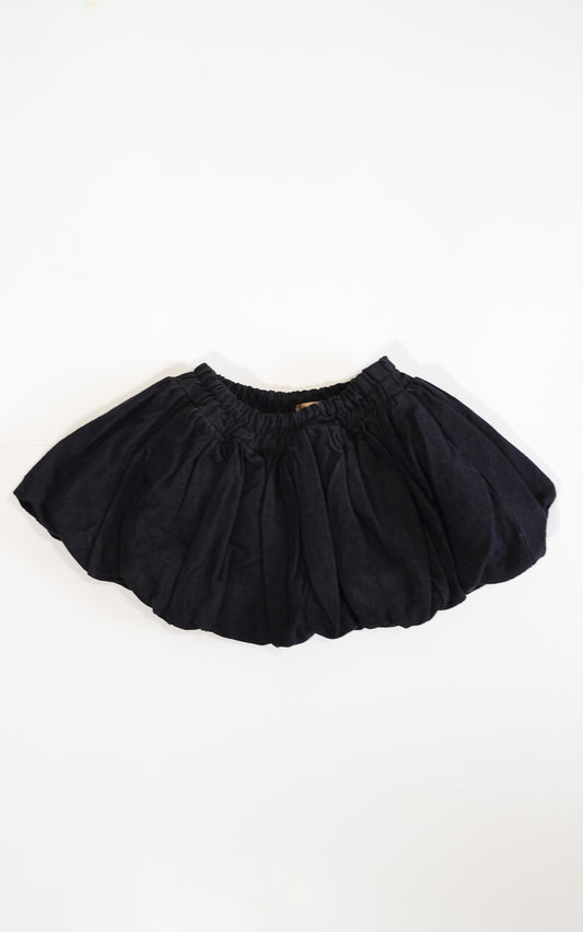 FALDA GLOBO NEGRA JEAN