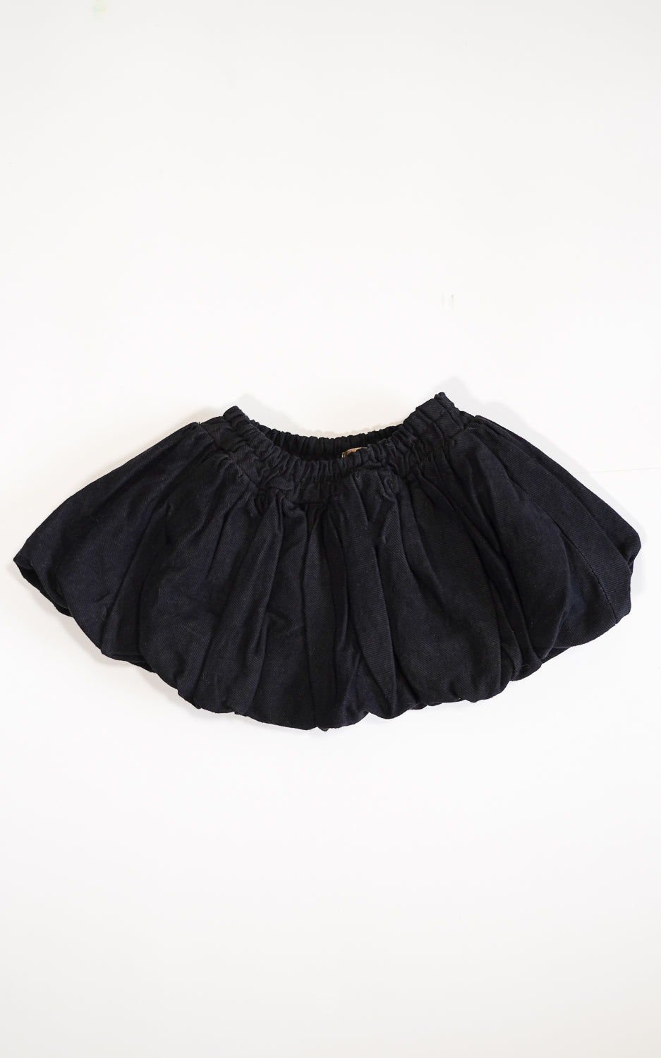 FALDA GLOBO NEGRA JEAN