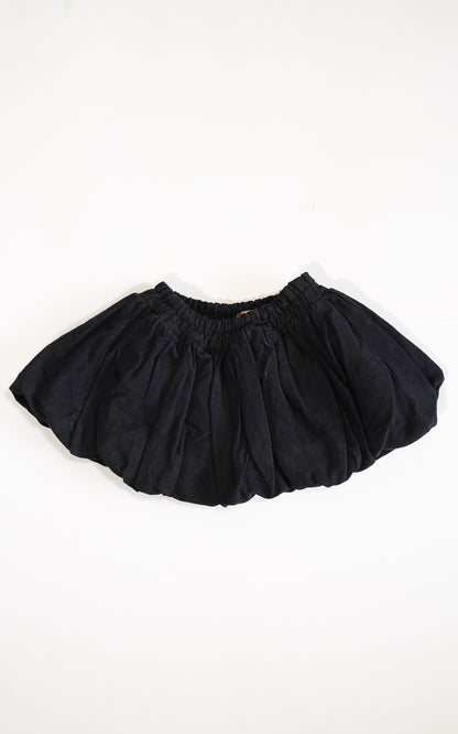 FALDA GLOBO NEGRA JEAN
