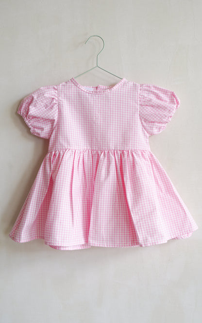 VESTIDO VICHY ROSA