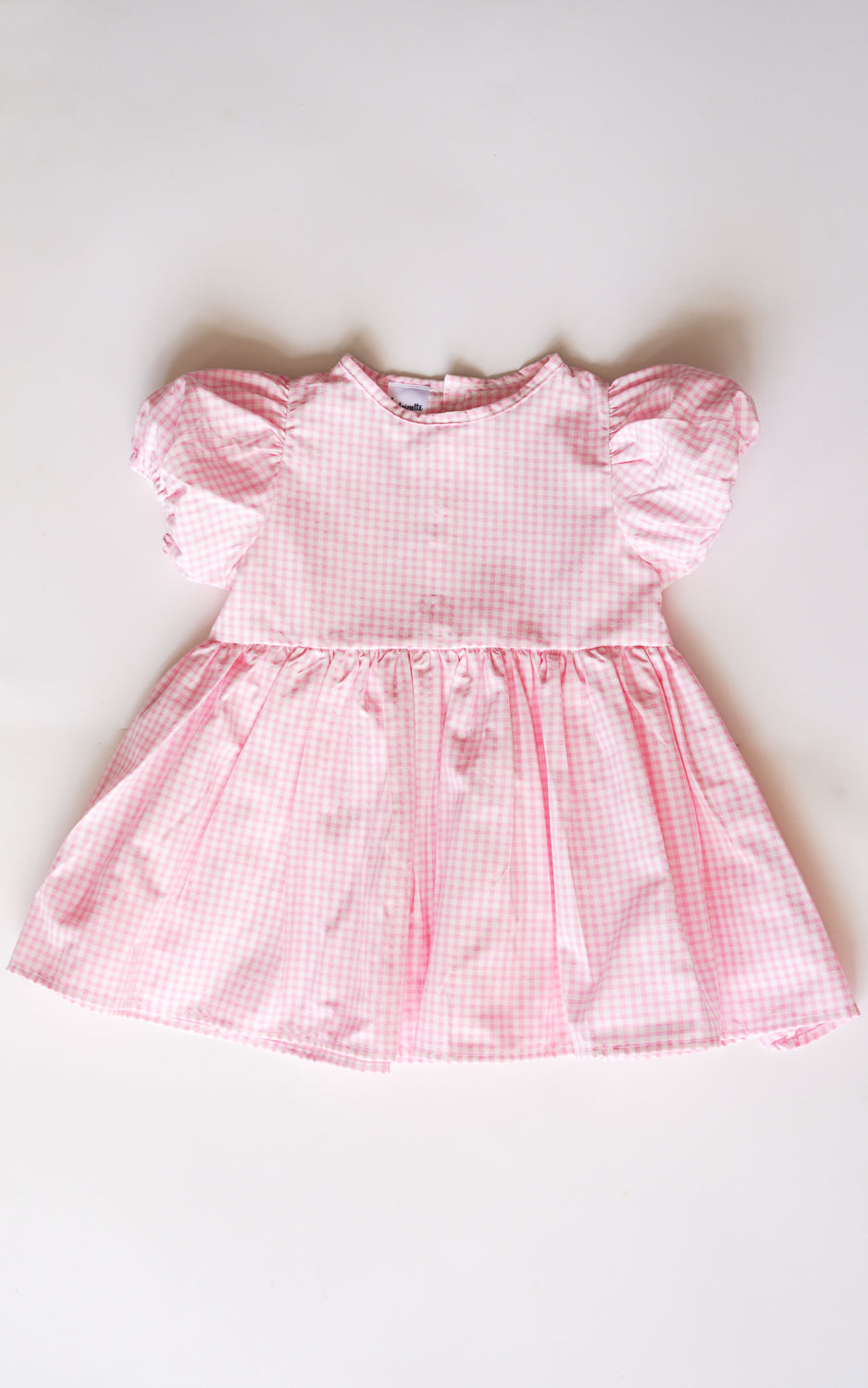 VESTIDO VICHY ROSA