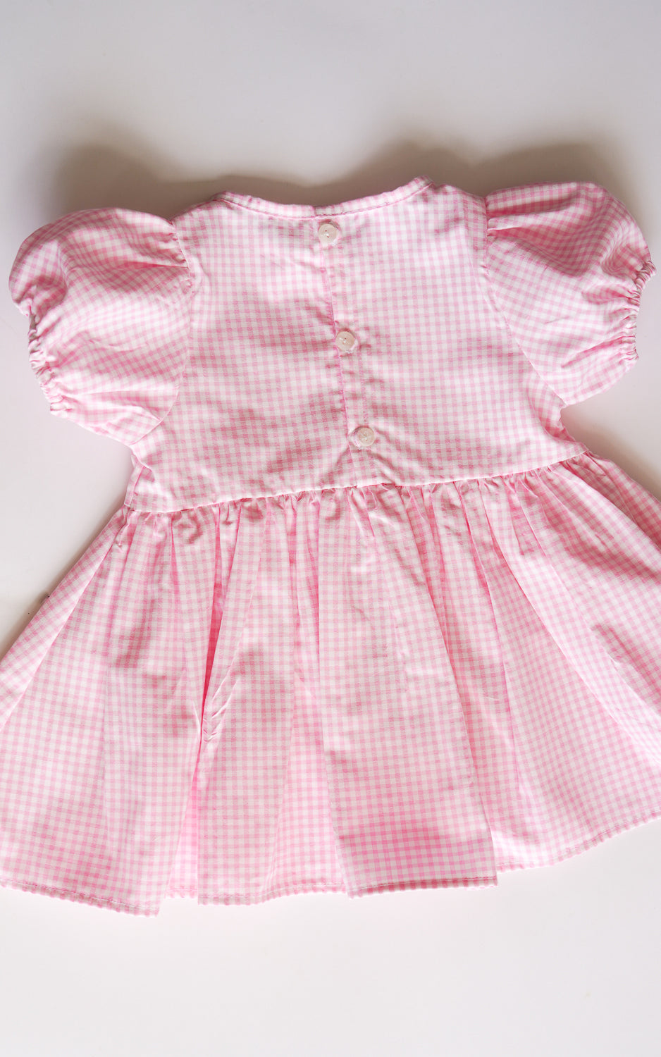 VESTIDO VICHY ROSA
