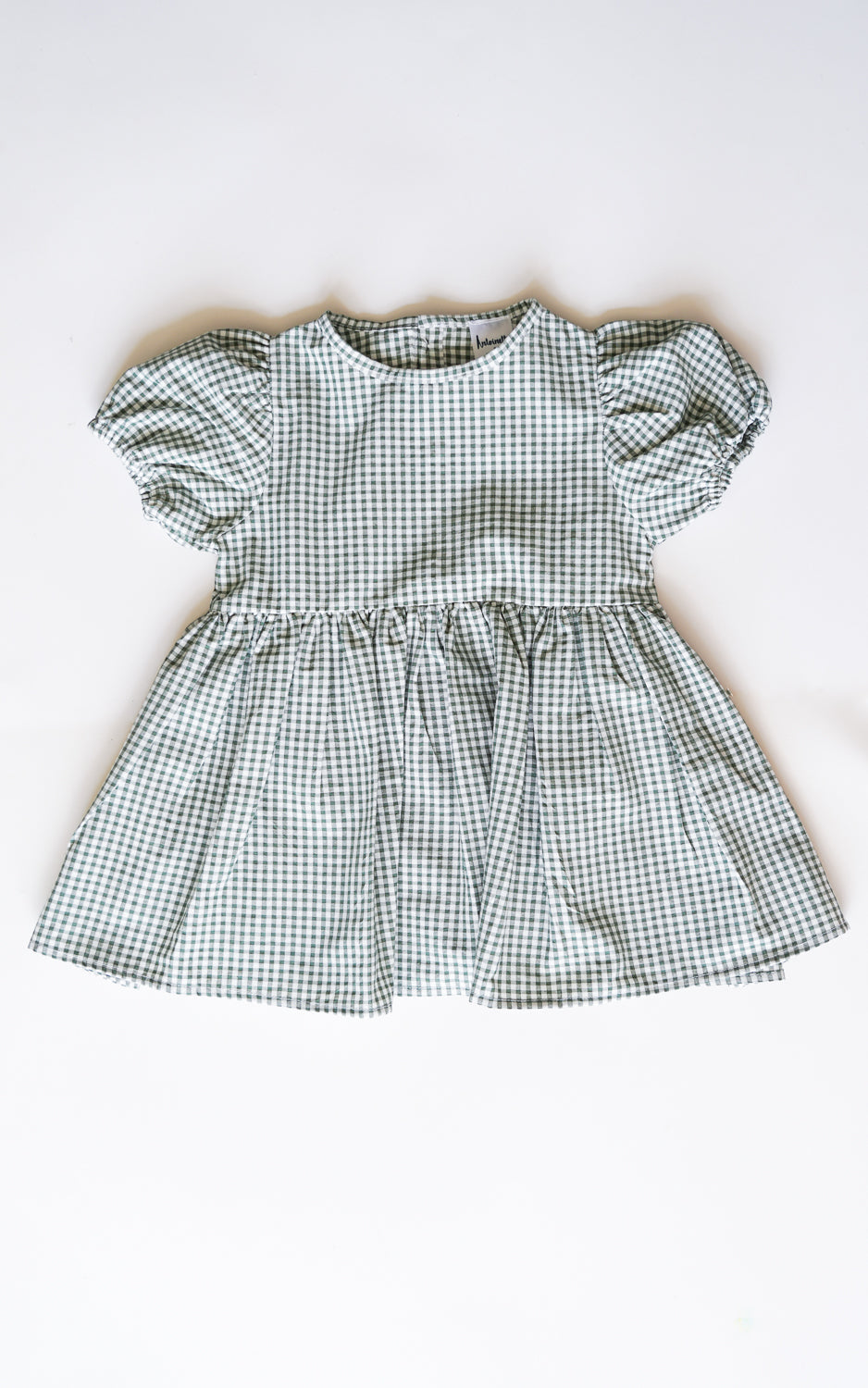 VESTIDO VICHY VERDE