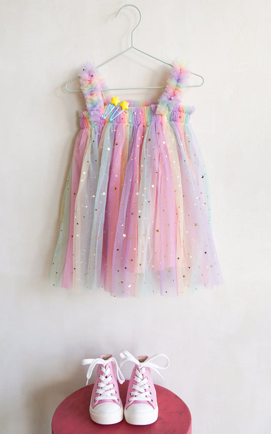 VESTIDO ARCOIRIS TULL