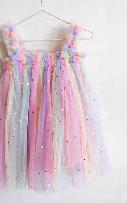 VESTIDO ARCOIRIS TULL