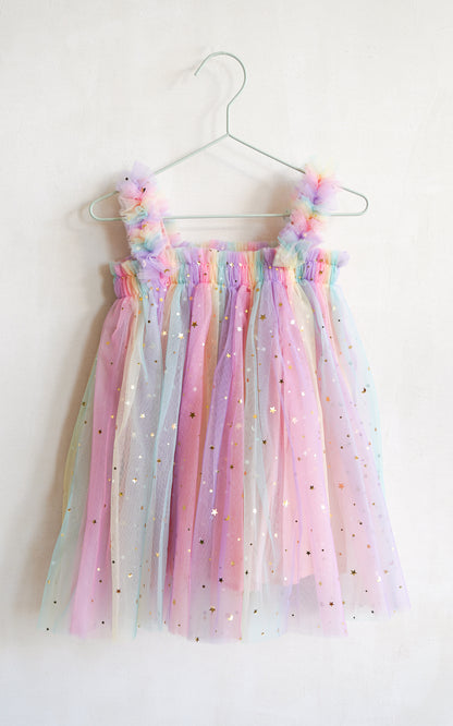 VESTIDO ARCOIRIS TULL