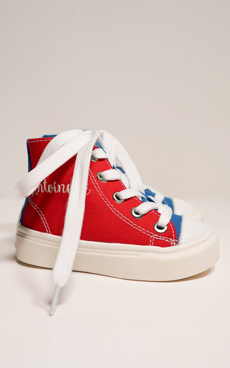 TENIS HARRY AZUL Y ROJO