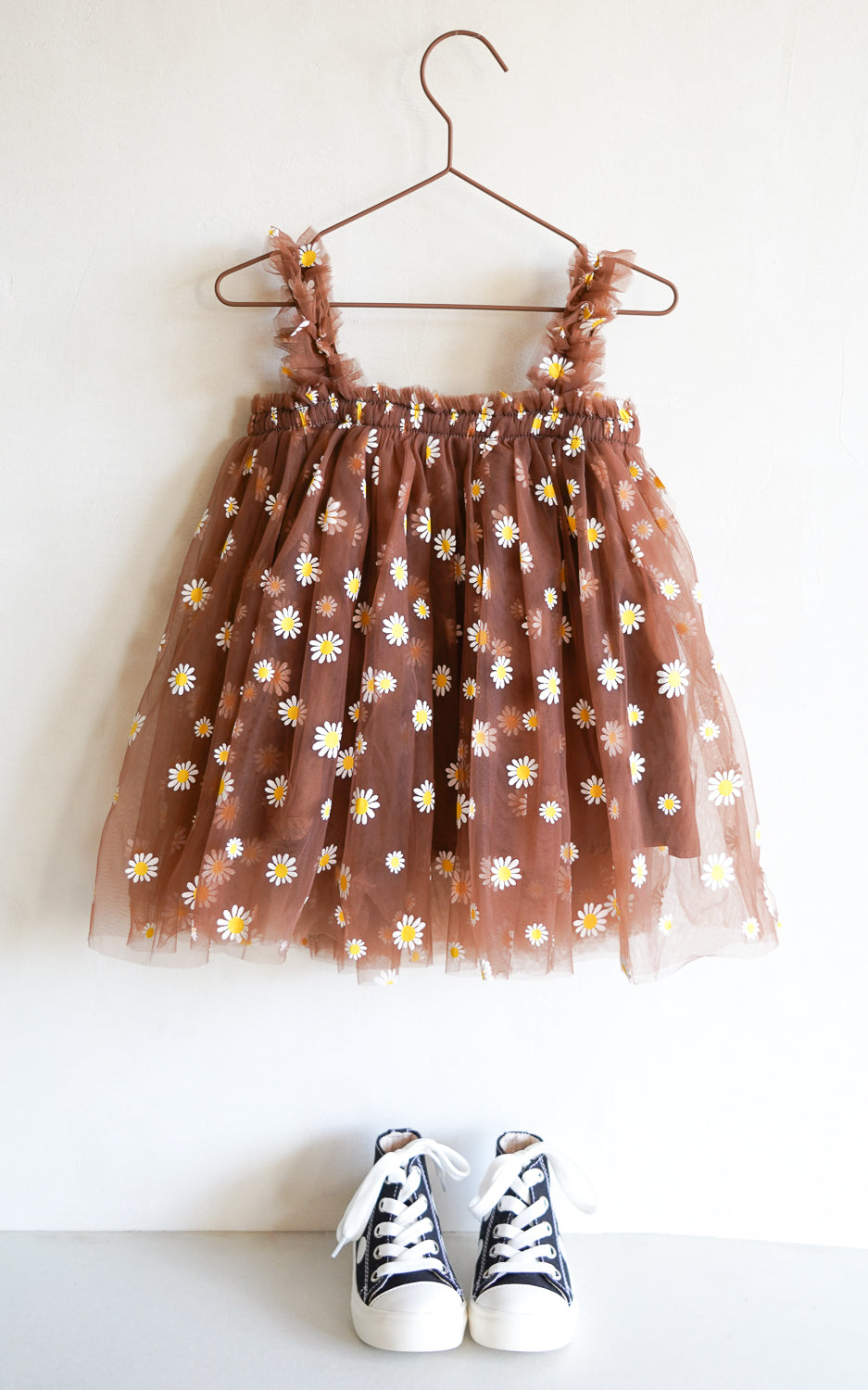 VESTIDO FLORA CAFE